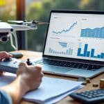 découvrez comment construire un business plan réaliste pour votre activité drone et amortir votre investissement sur deux ans.